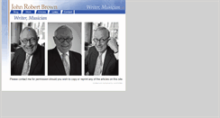 Desktop Screenshot of john-robert-brown.com